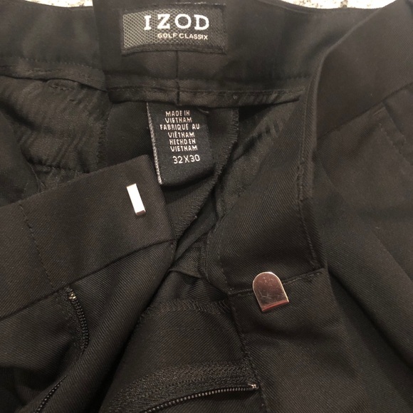 IZOD Classic Fit Golf Pants - Picture 3 of 4